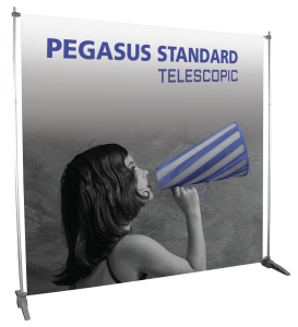 Adjustable Step and Repeat Banner Stand